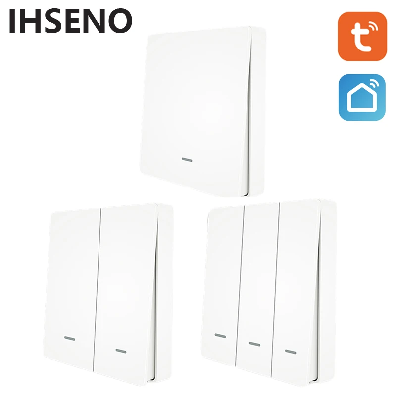 Smart Relay Tuya - IHSENO Tuya ZigBee Smart Scene Switch