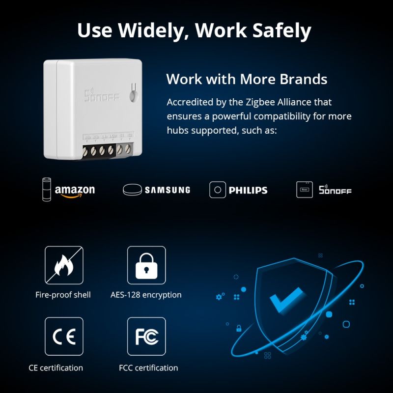 SONOFF ZBminir2 Zigbee Mini Sm - огляд і ціна Sonoff