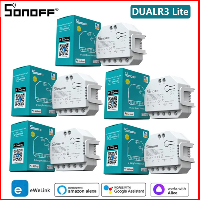1-8pcs Smart Switch SONOFF DUA - огляд і ціна Sonoff