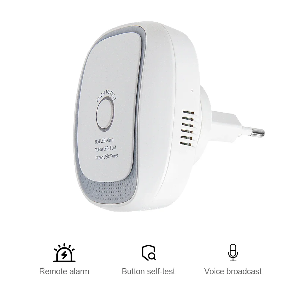 HEIMAN Zigbee Tuya Combustible - огляд і ціна Tuya Smart