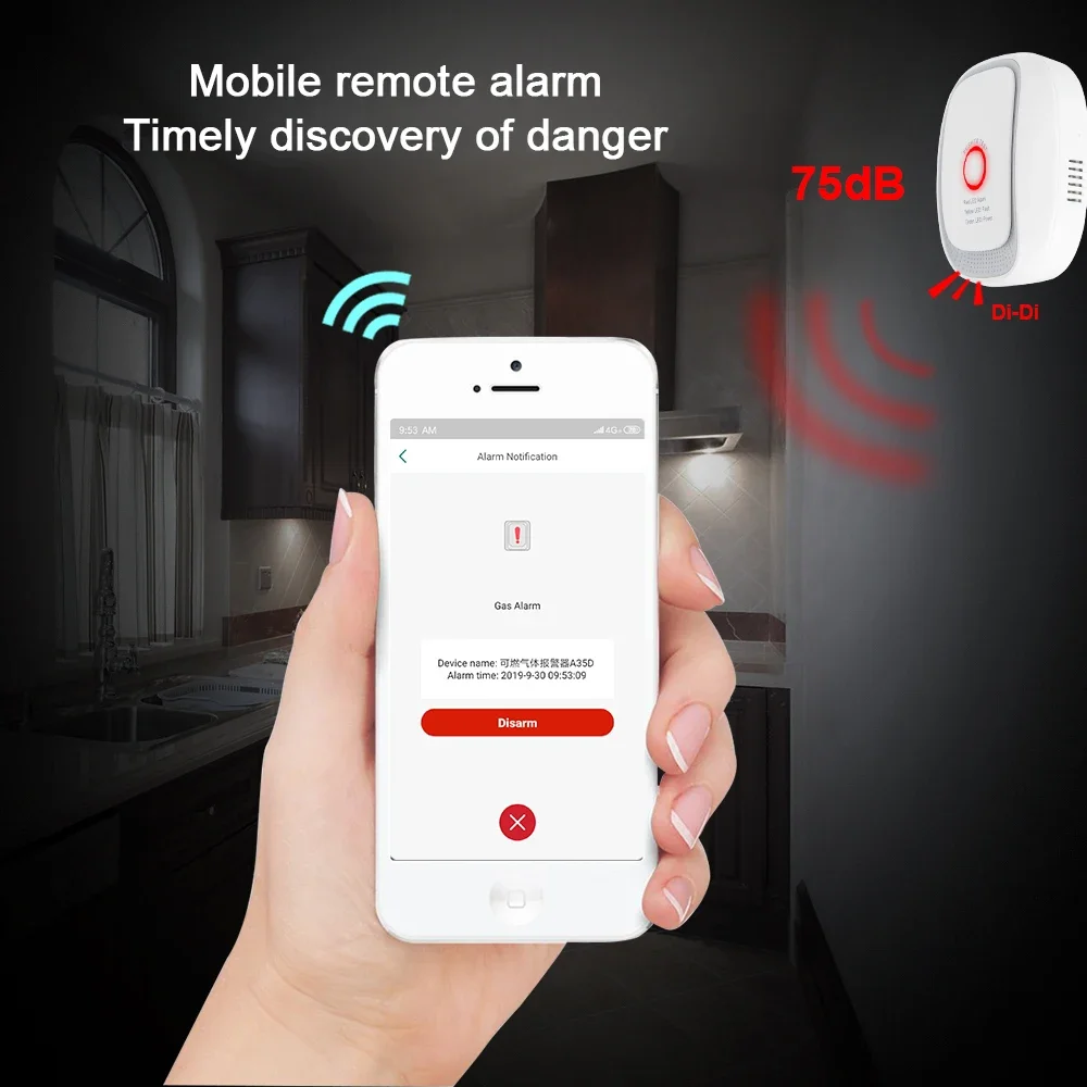 HEIMAN Zigbee Tuya Combustible - огляд і ціна Tuya Smart
