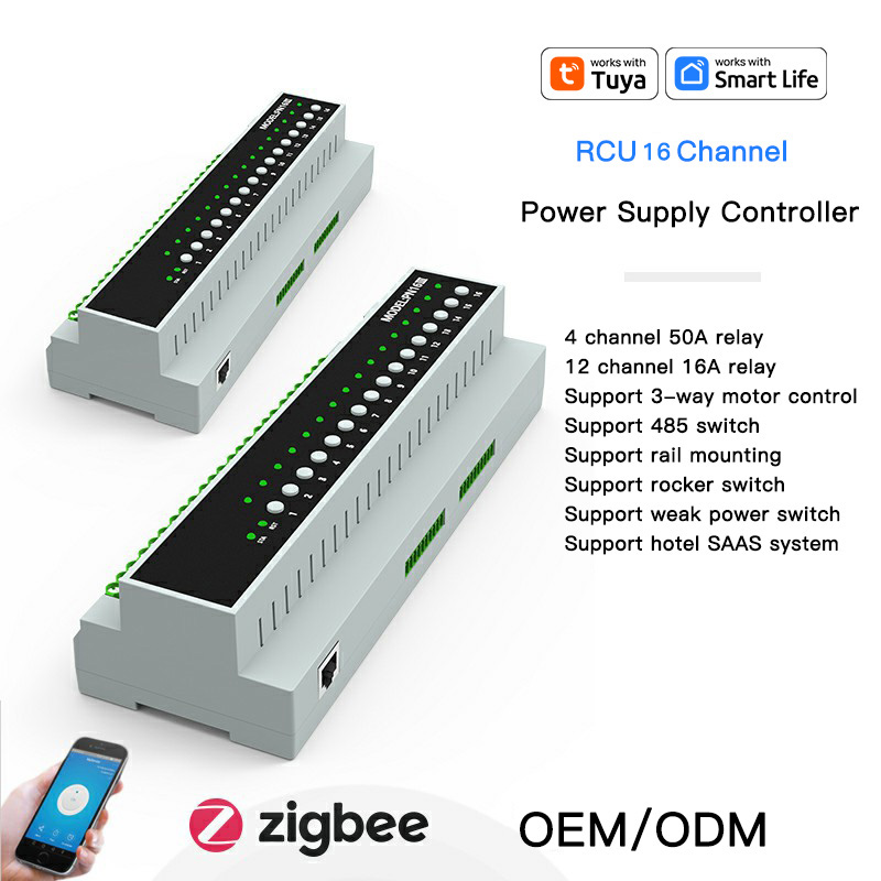 RSH Tuya ZigBee 16 Channel 16A - огляд і ціна Tuya Smart