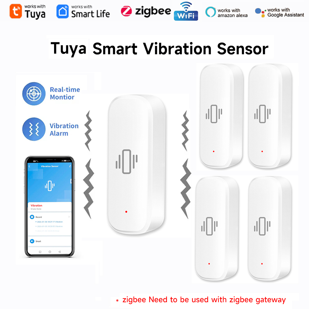 Tuya WiFi Zigbee Smart Vibrati - огляд і ціна Home Assistant Tuya