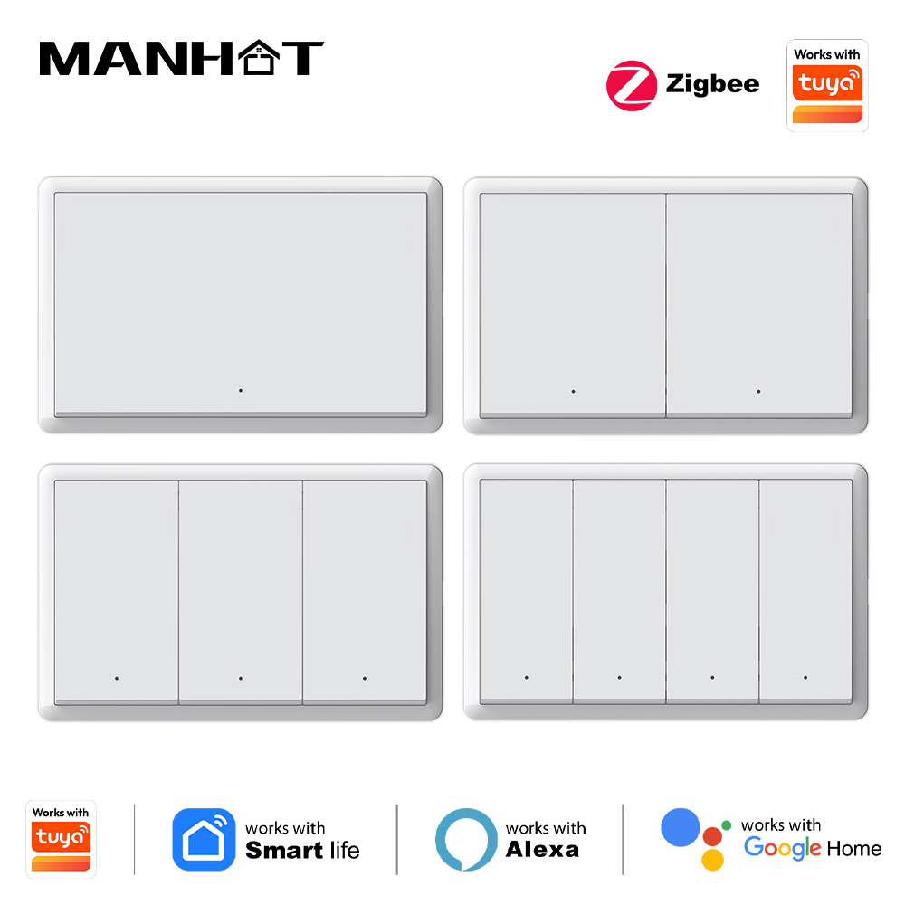 Manhot Smart zigbee Switch No  - огляд і ціна Smart Relay Tuya