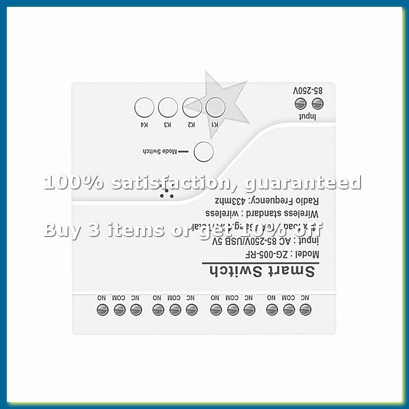 4CH Zigbee Smart Light Switch  - огляд і ціна Smart Relay Tuya