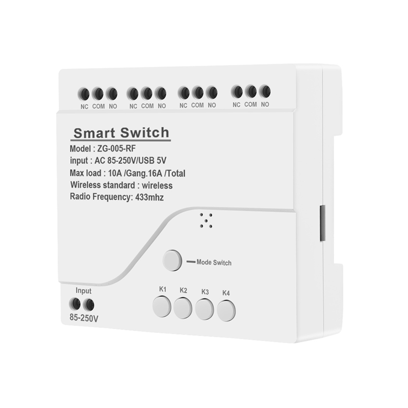 4CH Zigbee Smart Light Switch  - огляд і ціна Smart Relay Tuya