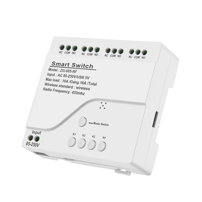 4CH Zigbee Smart Light Switch  - огляд і ціна Smart Relay Tuya