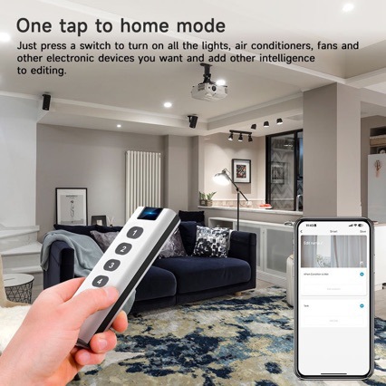 Tuya Smart Home ZigBee Remote  - огляд і ціна Tuya 4 Channel