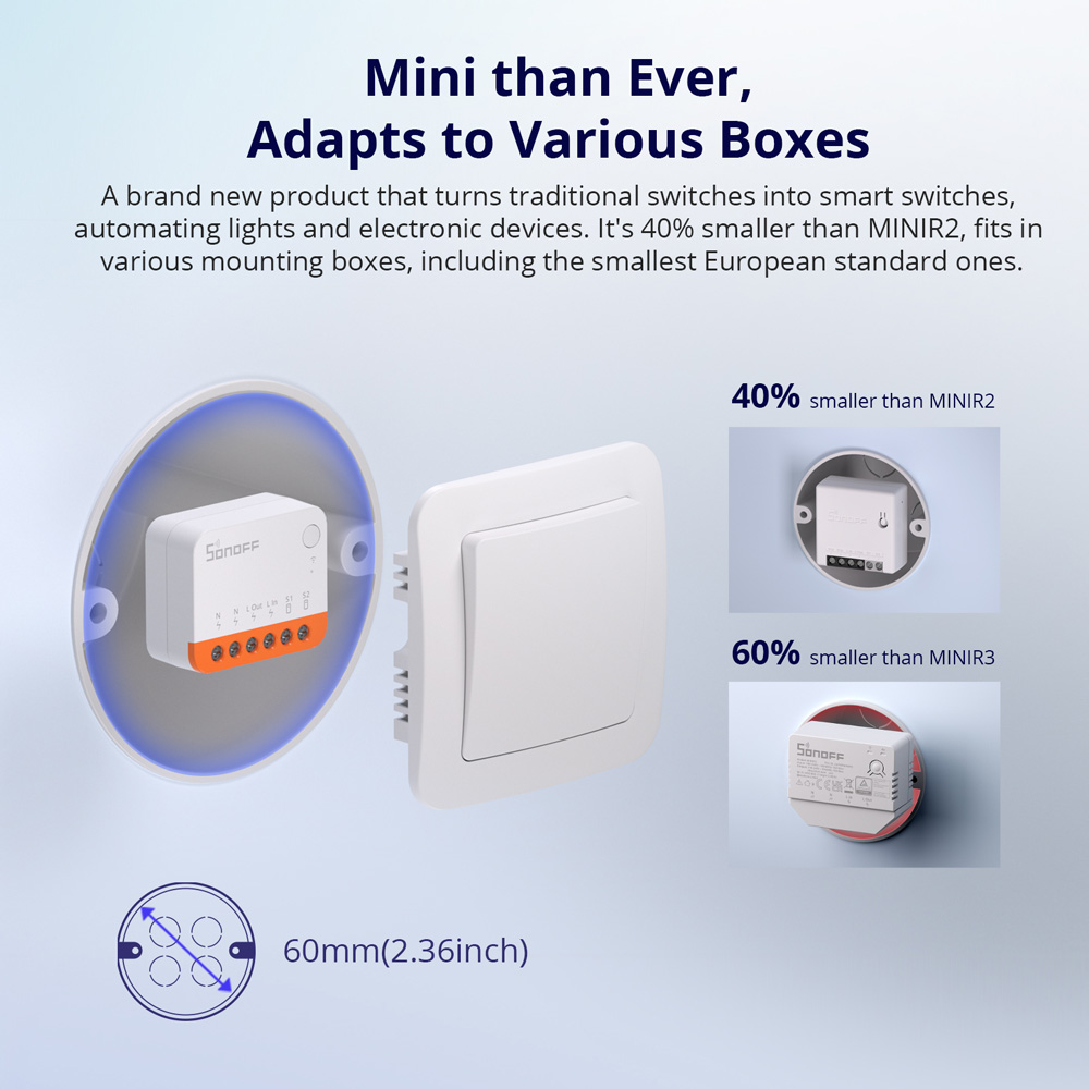 SONOFF MINIR4 Extreme Wi-Fi Sm - огляд і ціна Sonoff Basic