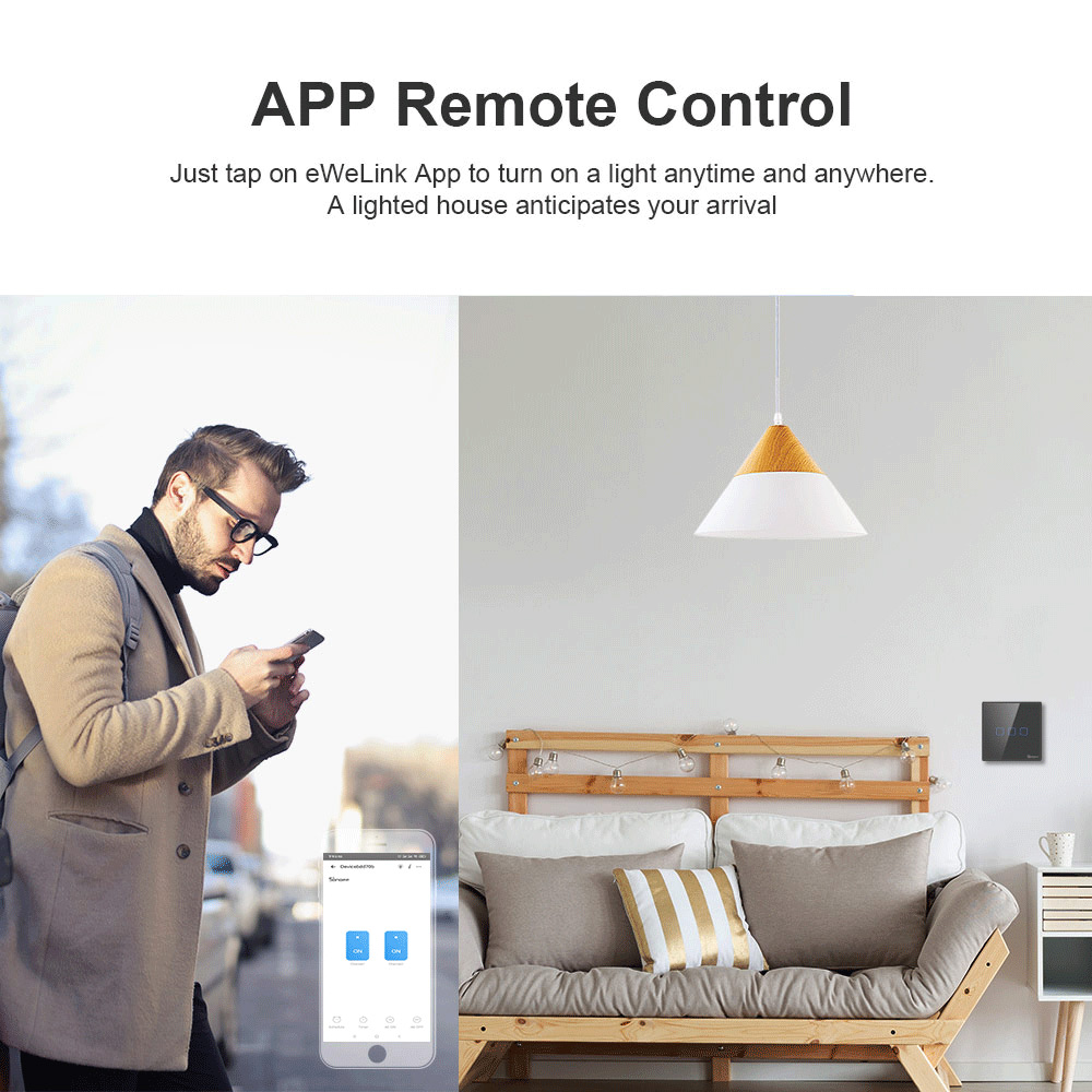SONOFF T3EU Black WiFi Smart W - огляд і ціна Sonoff Basic