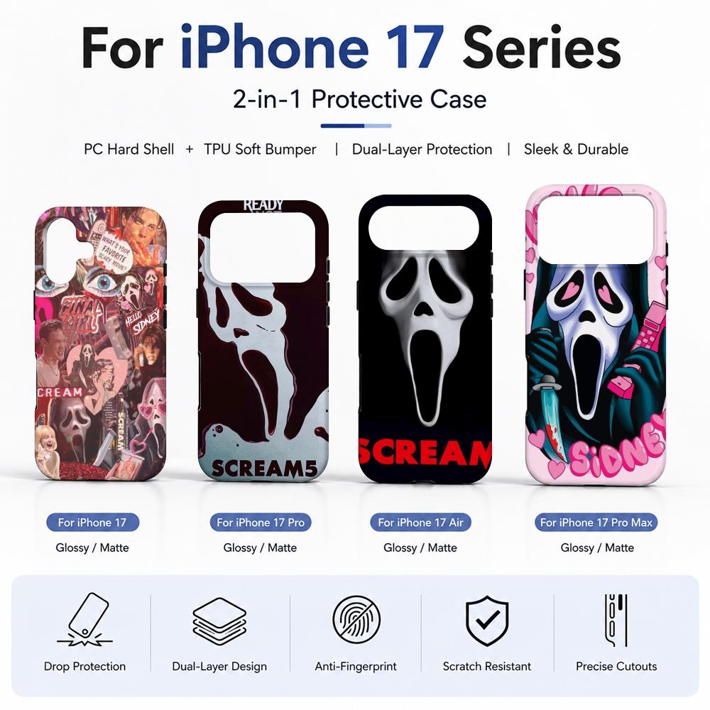 Fear Scream Movie Cover Phone  - огляд і ціна Shelly