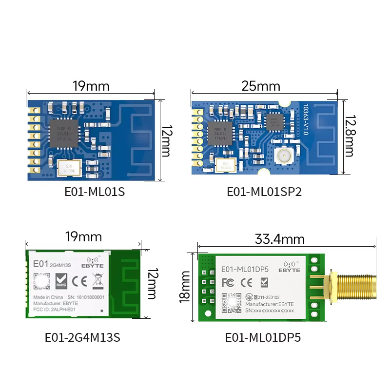 2pcs nRF24L01+ PA LNA 2.4GHz W - огляд і ціна Smart Home Module Iot