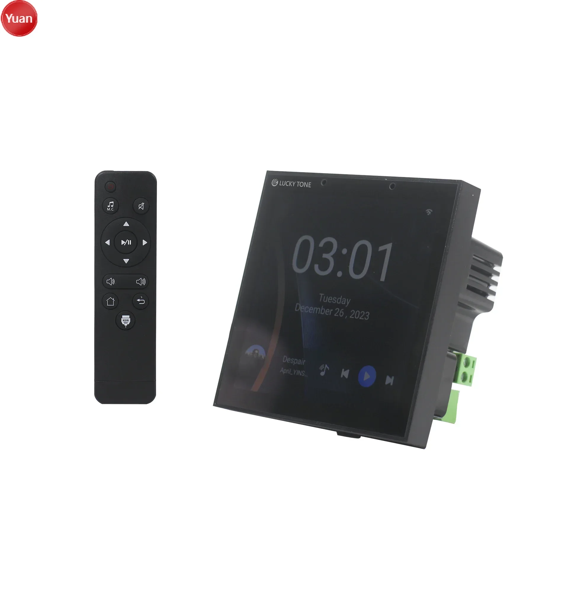 M 4 Inch Touch Screen 4 Channe - огляд і ціна Tuya 4 Channel