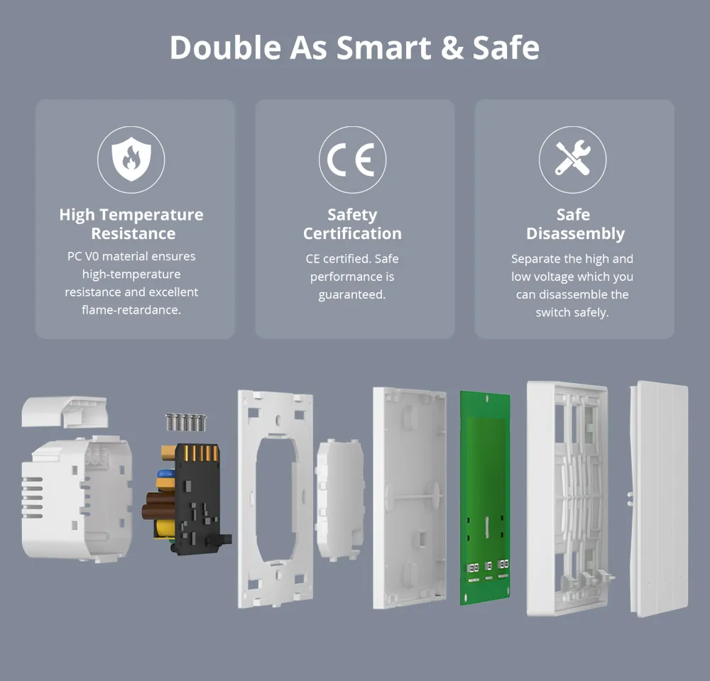 SONOFF M5 Matter Smart Wall Sw - огляд і ціна Sonoff