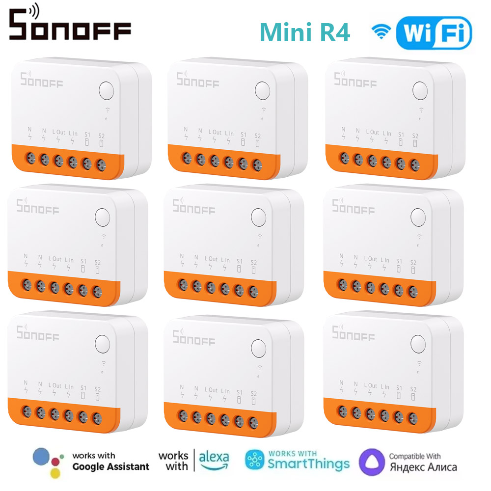SONOFF Mini R4 Wifi Switch Mod - огляд і ціна Sonoff Mini R4