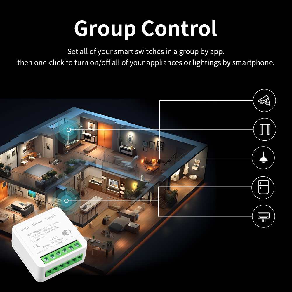Mini Wifi Smart Switch Module  - огляд і ціна Sonoff Basic
