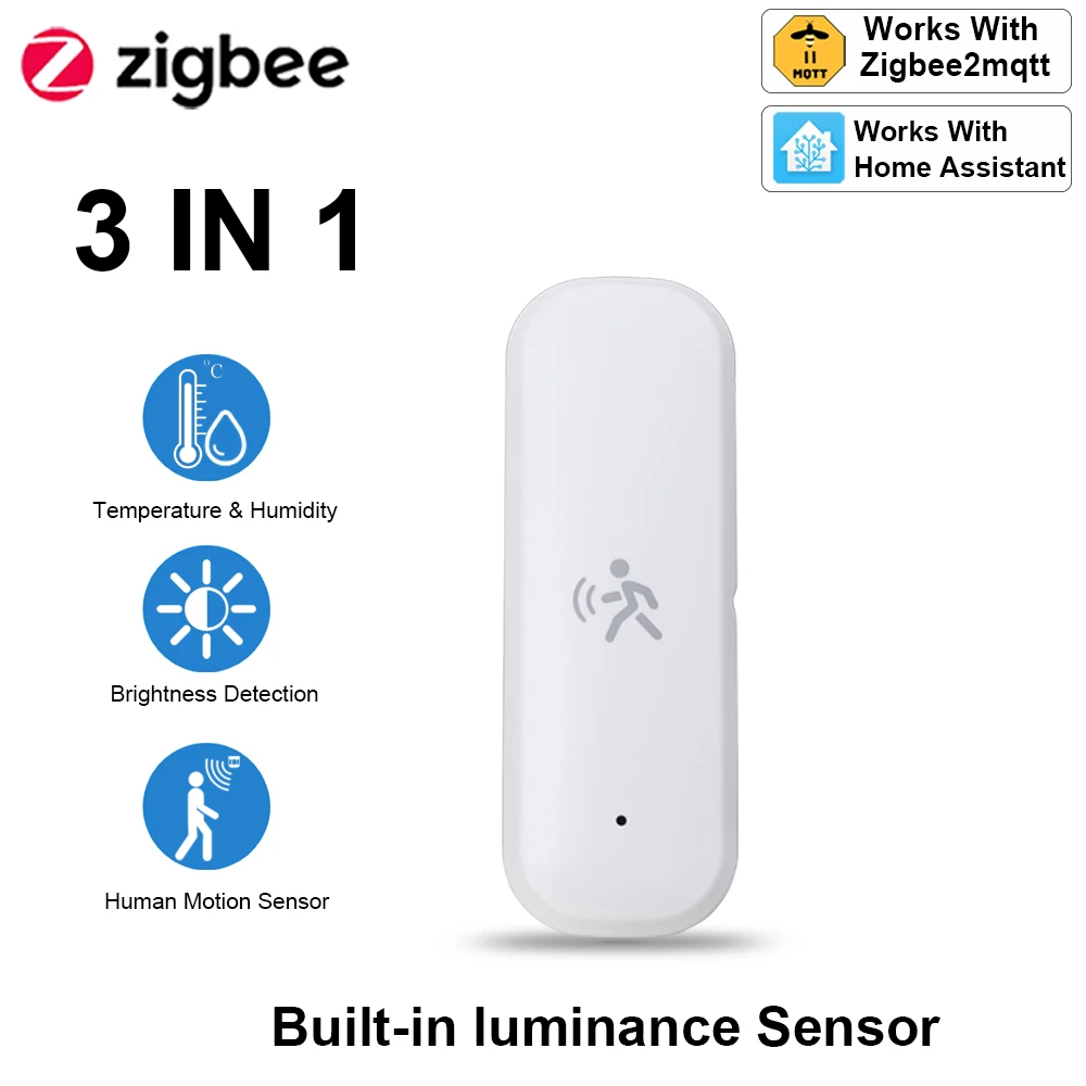 ZigBee Smart Pir Motion Sensor - огляд і ціна Home Assistant Tuya