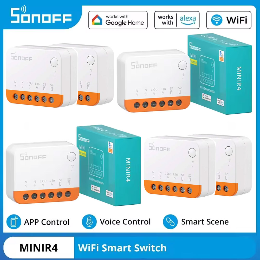Sonoff Two-Way Control R4 Smar - огляд і ціна Sonoff Mini R4