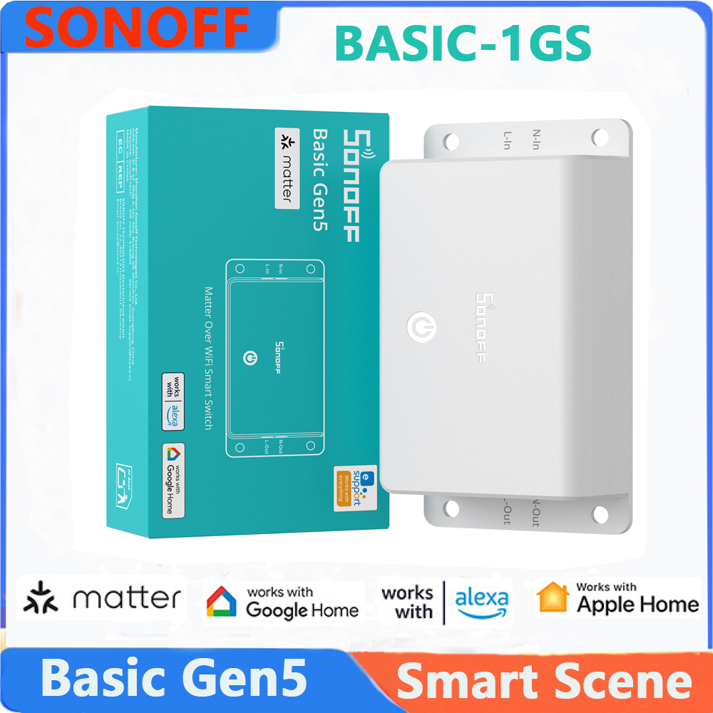 SONOFF Basic Gen5 (BASIC-1GS ) - огляд і ціна Sonoff Basic
