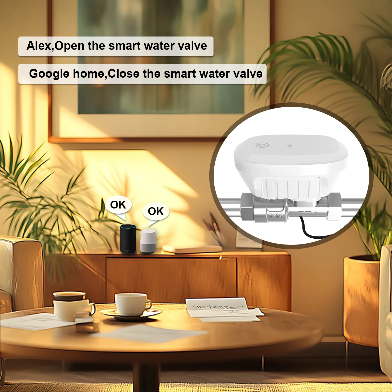 Water Valve WiFi Smart Control - огляд і ціна Home Assistant Tuya