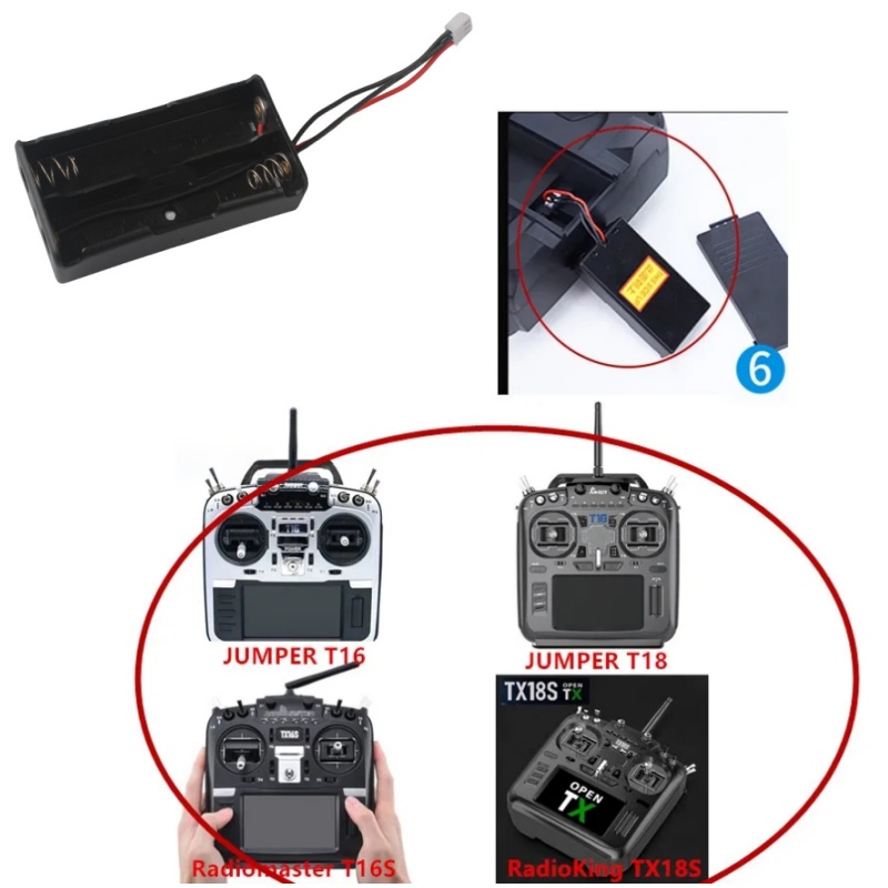RadioMaster TX16S 2S 18650 Bat - огляд і ціна Shelly Plug