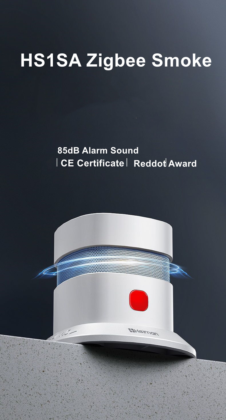 Tuya Smart Zigbee Smoke Detect - огляд і ціна Home Assistant Tuya