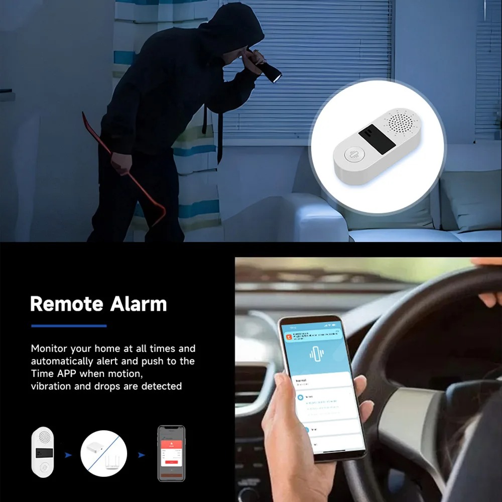 Tuya WiFi Vibration Sensor - 1 - огляд і ціна Home Assistant Tuya