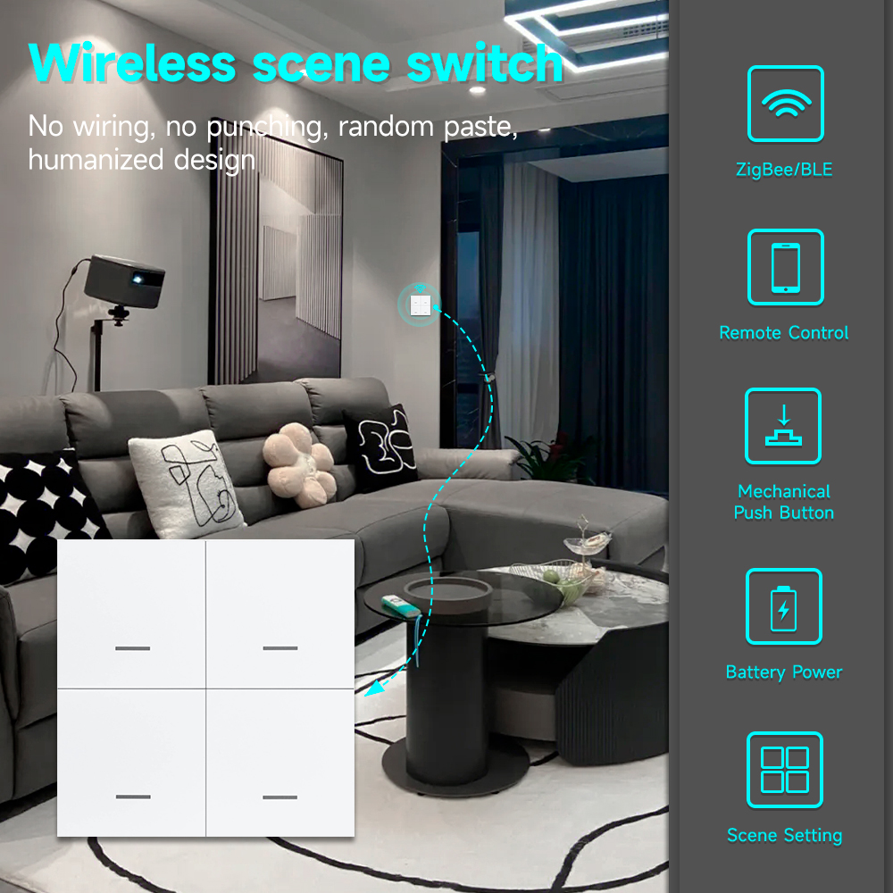 Tuya ZigBee 3.0 Smart Scene Sw - огляд і ціна Sonoff Basic