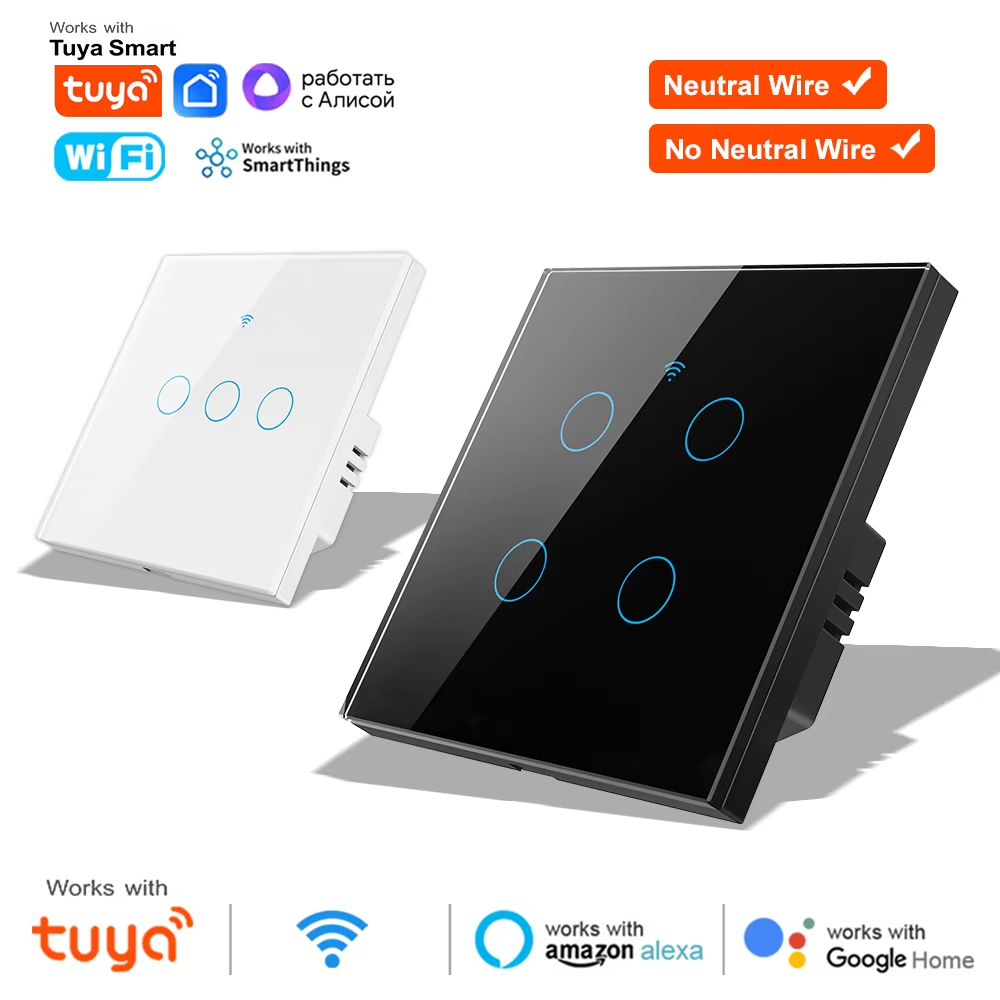 1 2 3 4 Gang WiFi RF 433mhz To - огляд і ціна Smart Relay Tuya