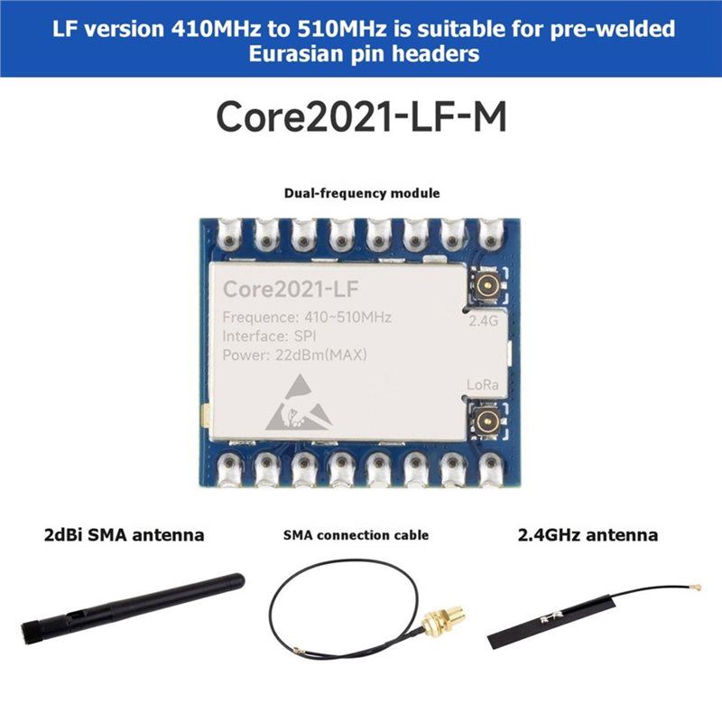 AA60 Core2021-LF LoRa Dual Ban - огляд і ціна Smart Home Module Iot