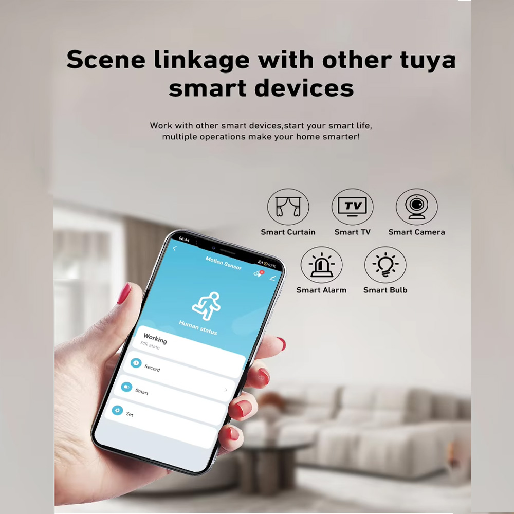 Smart PIR Motion Sensor WiFi Z - огляд і ціна Home Assistant Tuya