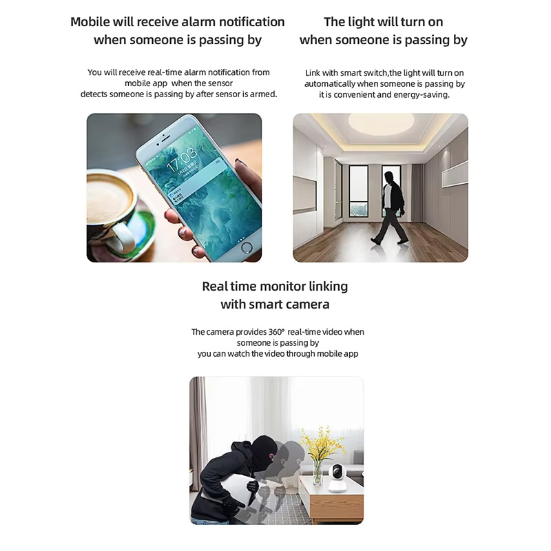 Smart PIR Motion Sensor WiFi Z - огляд і ціна Home Assistant Tuya