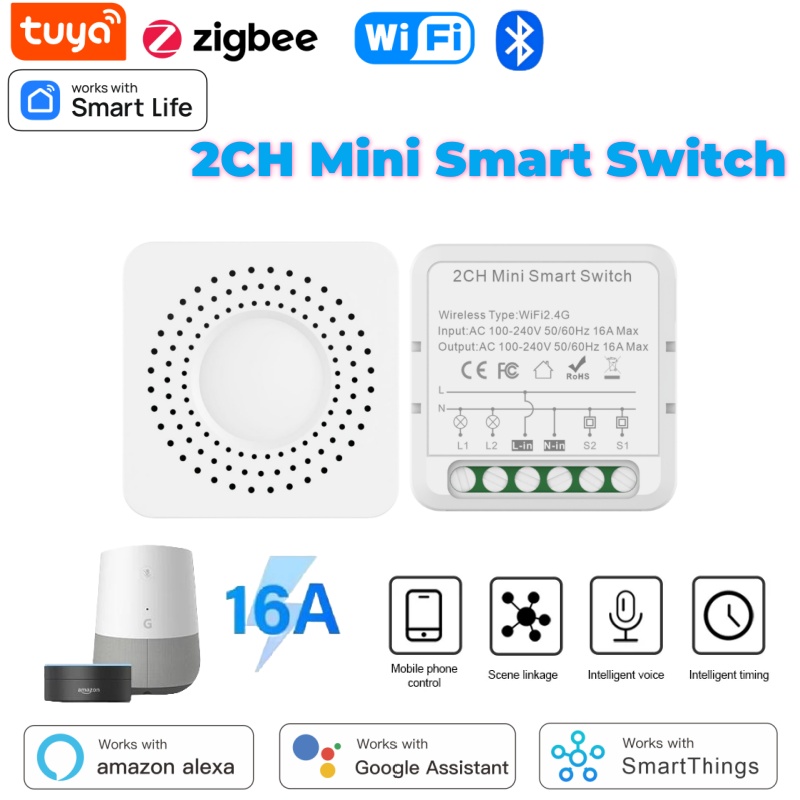 Tuya Mini Smart Switch WiFi 1- - огляд і ціна Home Assistant Tuya