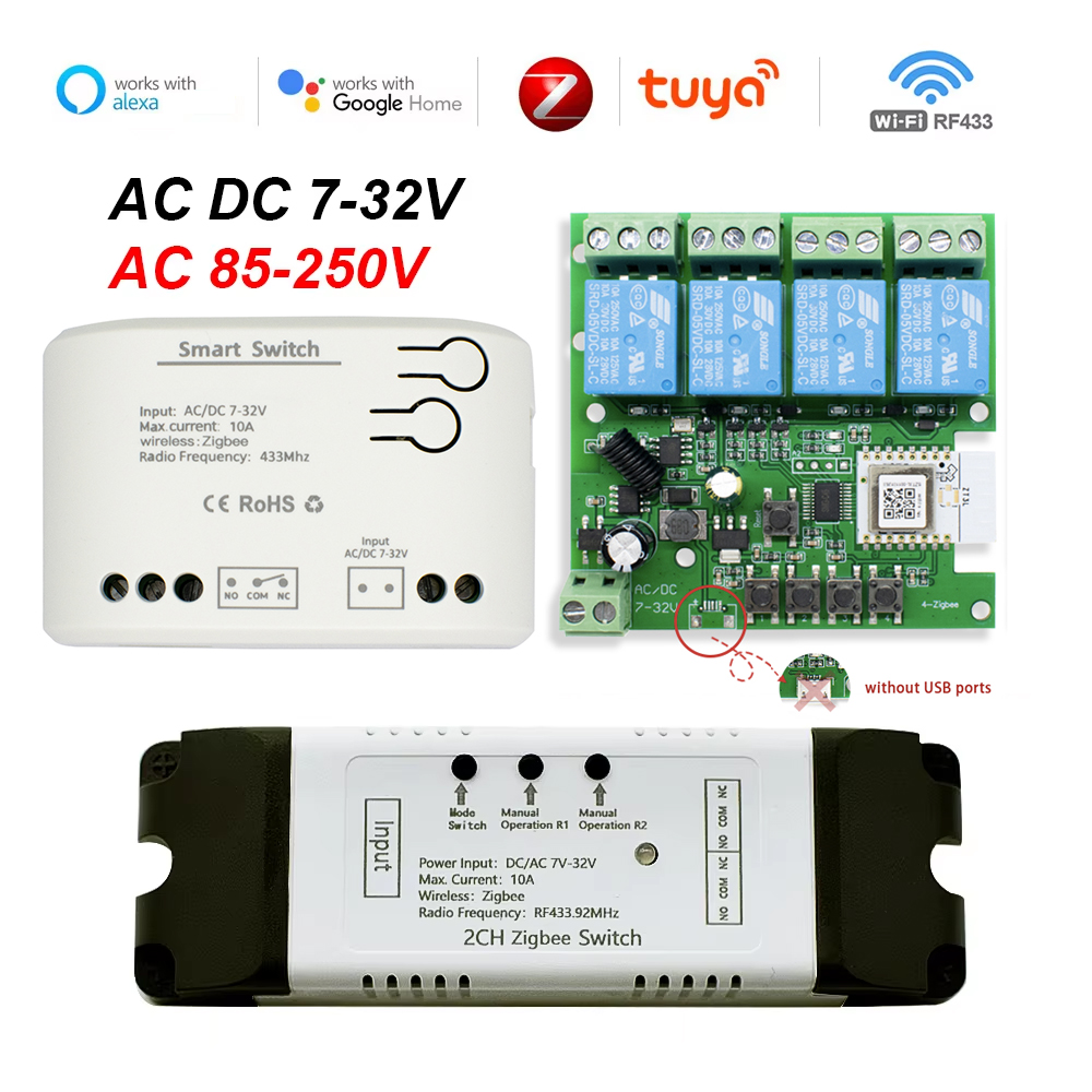 Tuya Zigbee Remote Control Sma - огляд і ціна Tuya 4 Channel