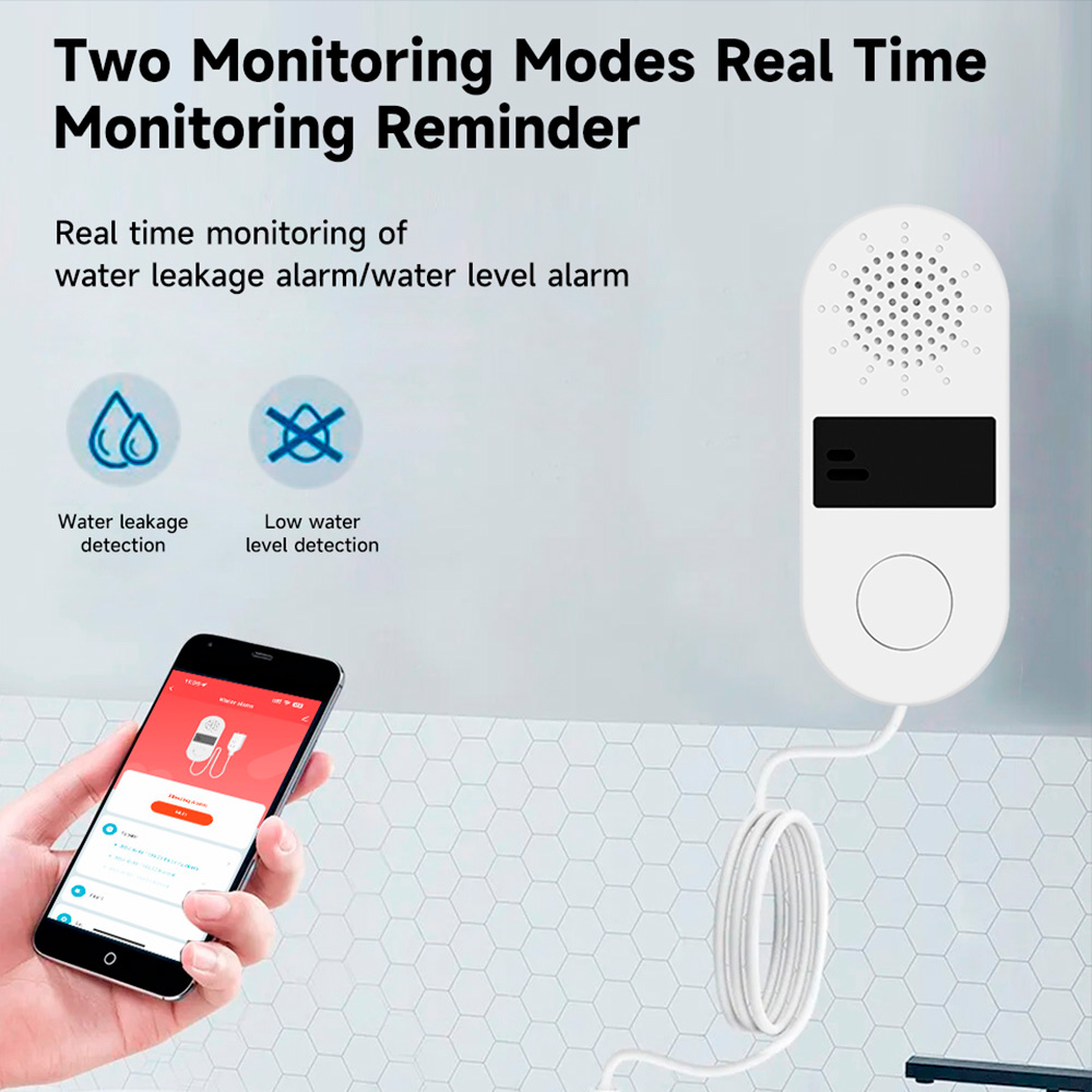 Tuya Wifi Water Leak Detector  - огляд і ціна Home Assistant Tuya