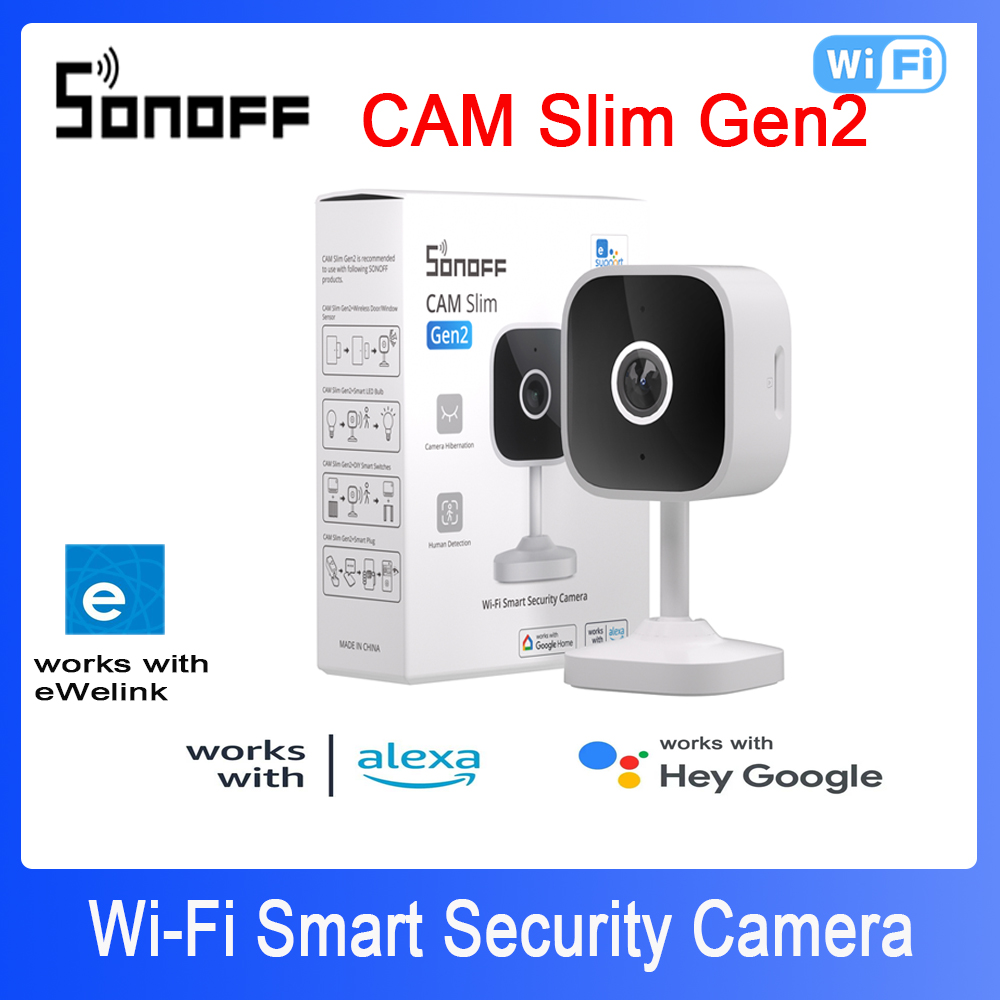 SONOFF CAM Slim Gen2 WiFi Smar - огляд і ціна Sonoff