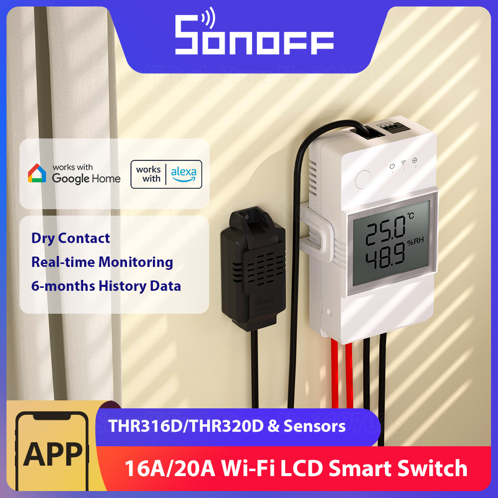 SONOFF THR316D/THR320D Tempera - огляд і ціна Sonoff Mini R4