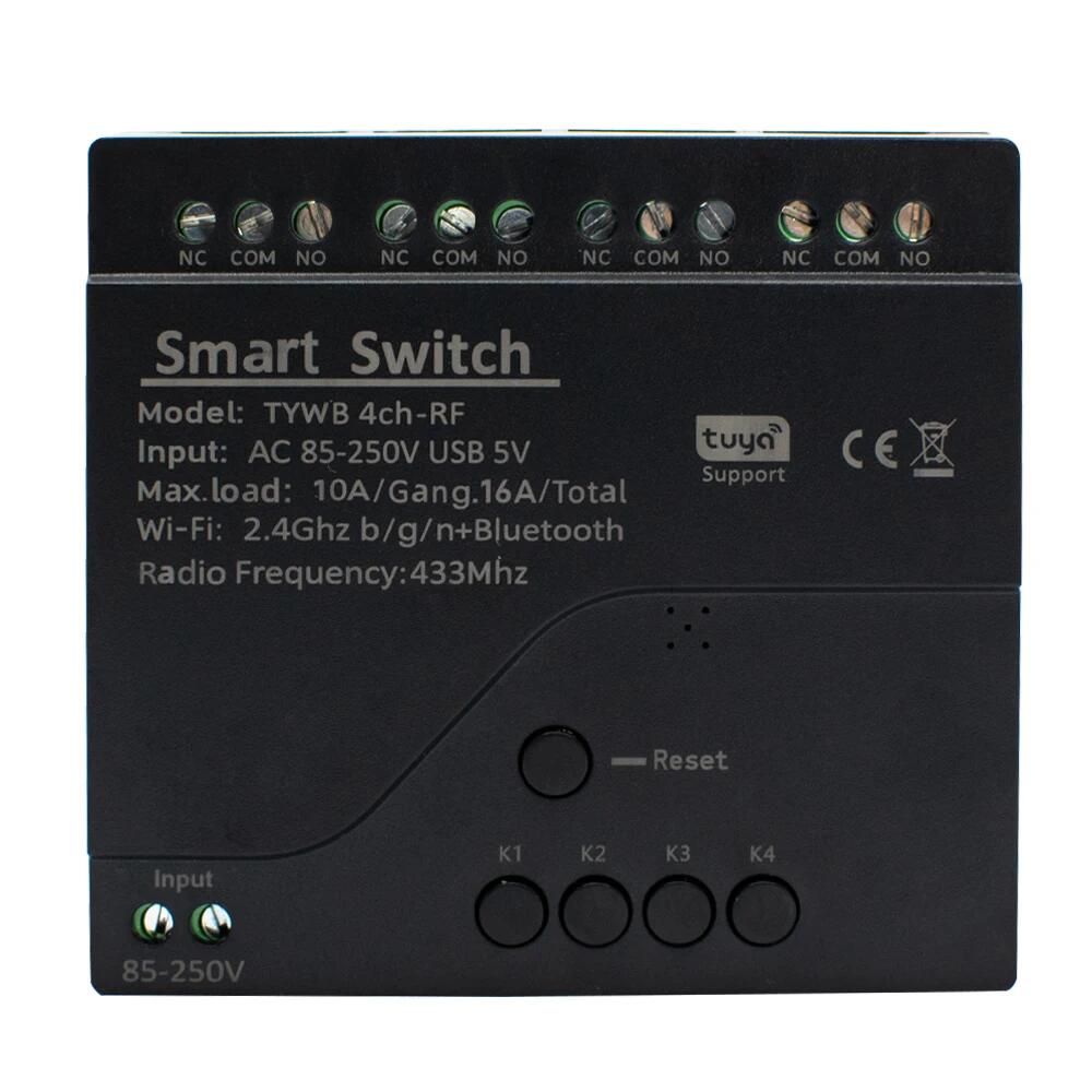 Tuya AC 85-250V 4 Channel Wifi - огляд і ціна Sonoff Mini R4