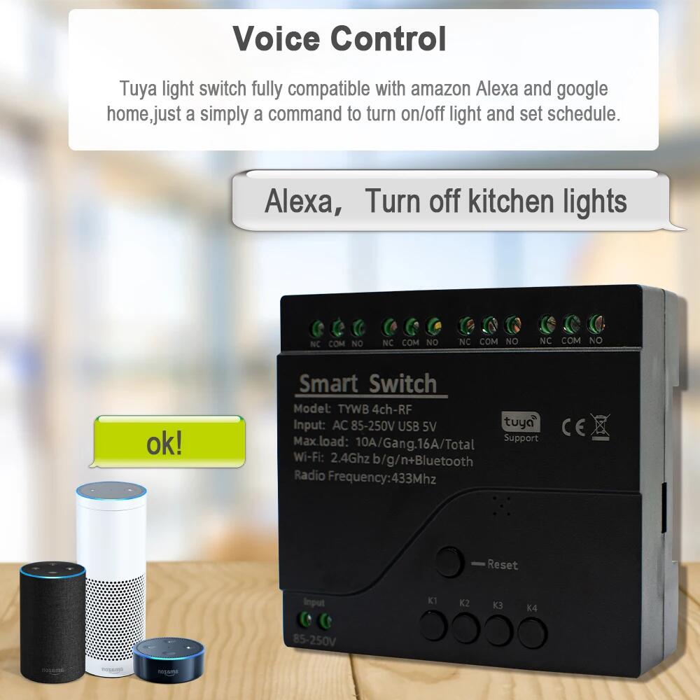 Tuya AC 85-250V 4 Channel Wifi - огляд і ціна Sonoff Mini R4