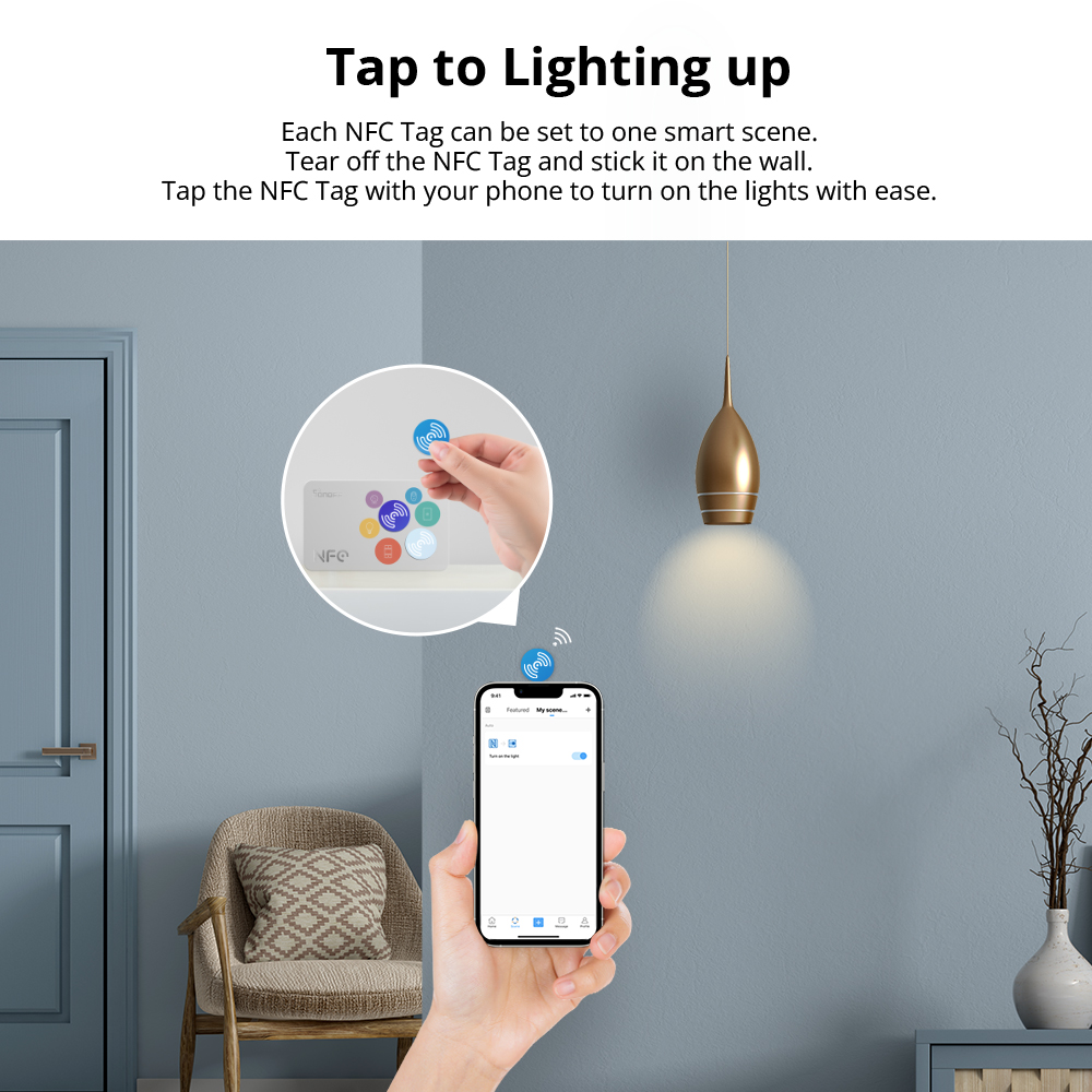 SONOFF NFC Tag Ntag215 Sticker - огляд і ціна Sonoff
