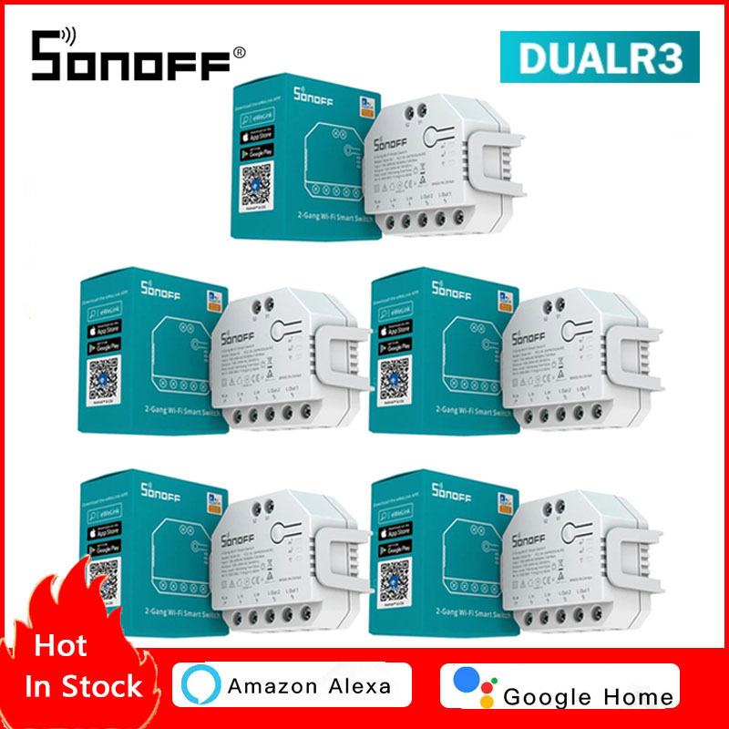 SONOFF DUAL R3 2 Gang Smart Re - огляд і ціна Sonoff