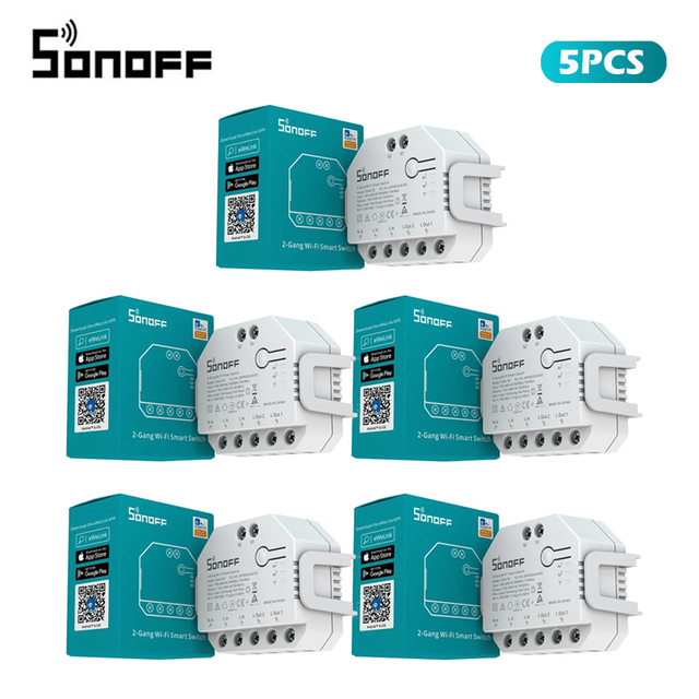 SONOFF DUAL R3 2 Gang Smart Re - огляд і ціна Sonoff