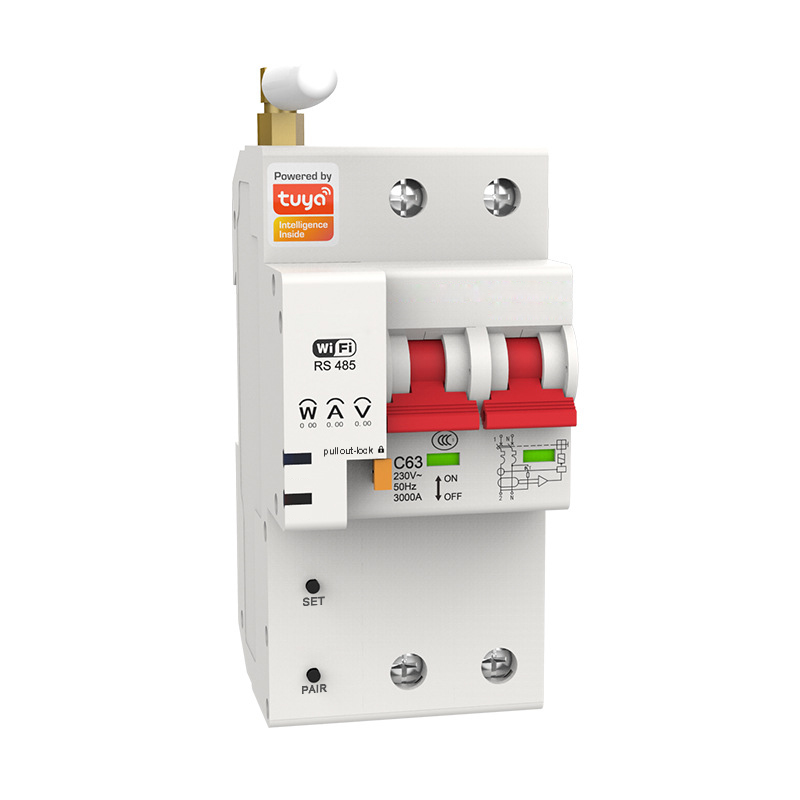 Smart Wifi Circuit Breaker 2P  - огляд і ціна Tuya Smart