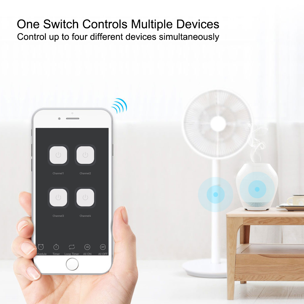 Smart Switch 4CH Relay Module  - огляд і ціна Tuya 4 Channel