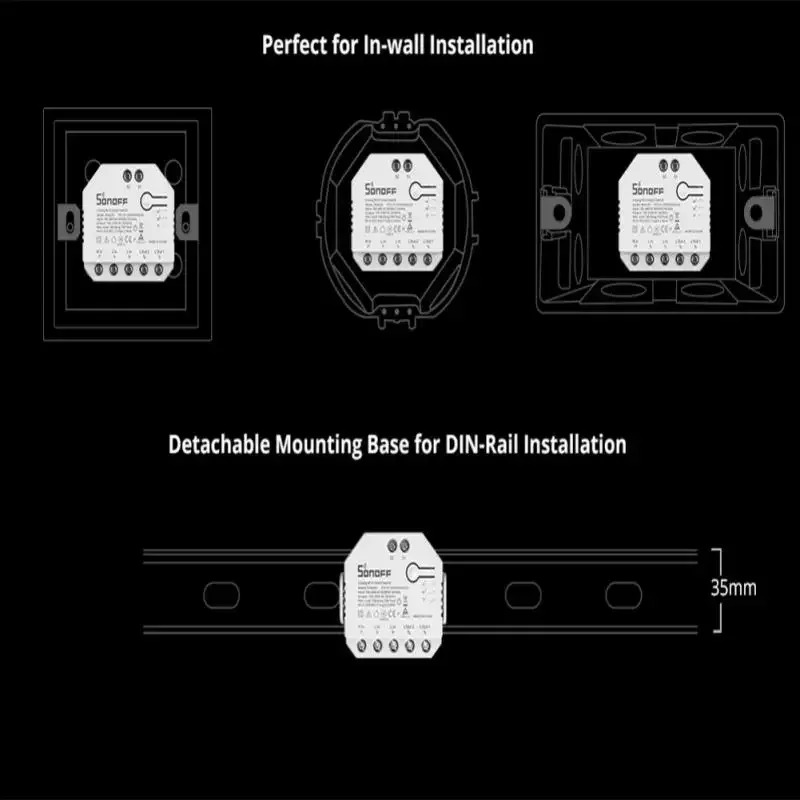 Sonoff Dual R3 Sonoff Dualr3 W - огляд і ціна Sonoff