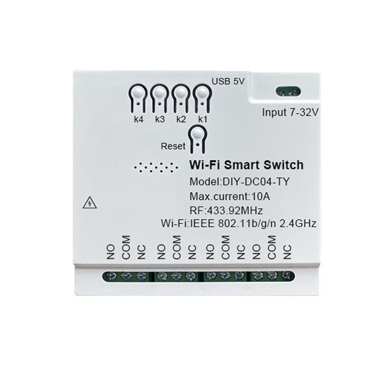 Reliable-Tuya Wifi 4 Channel S - огляд і ціна Tuya 4 Channel