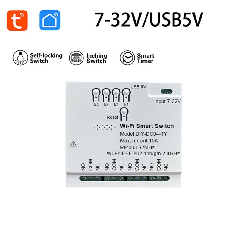 Reliable-Tuya Wifi 4 Channel S - огляд і ціна Tuya 4 Channel