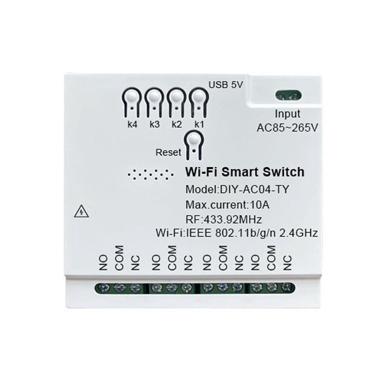 Reliable-Tuya Wifi 4 Channel S - огляд і ціна Tuya 4 Channel