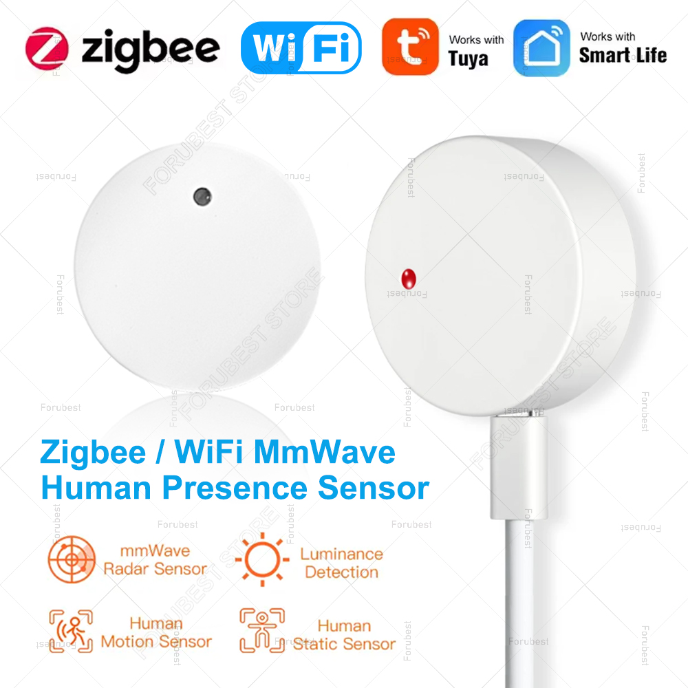 ZigBee Wifi MmWave Human Prese - огляд і ціна Home Assistant Tuya