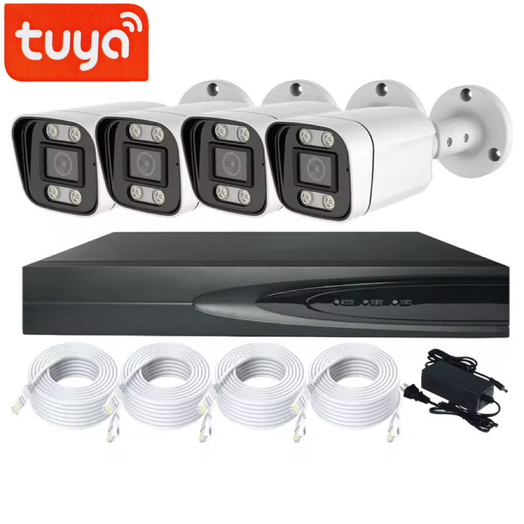 Tuya CCTV Camera Kit IP Camera - огляд і ціна Tuya 4 Channel